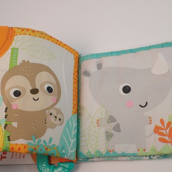 Bright Starts Toy Lot Book Loveys & Take Along Musical Carrier Activity Toy Bar - Picture 9 of 9